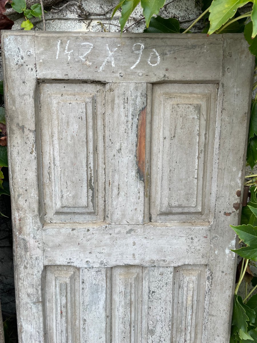 Paire de portes XIIe siècle à décor de tulipes -photo-2