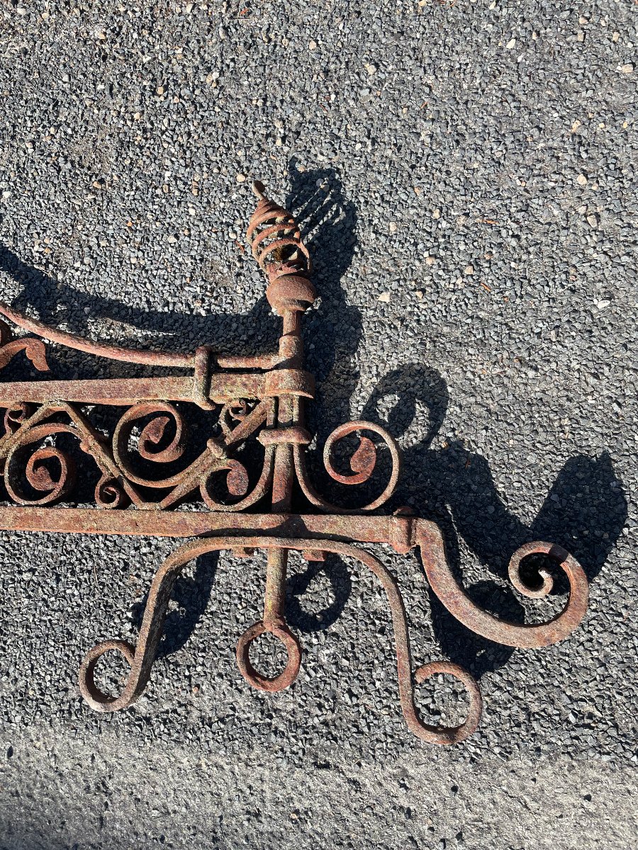 Set Of Wrought-iron Wall Sconces-photo-1