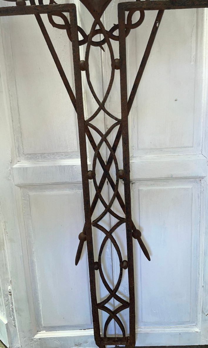 Antique Wrought-iron Cross-photo-4