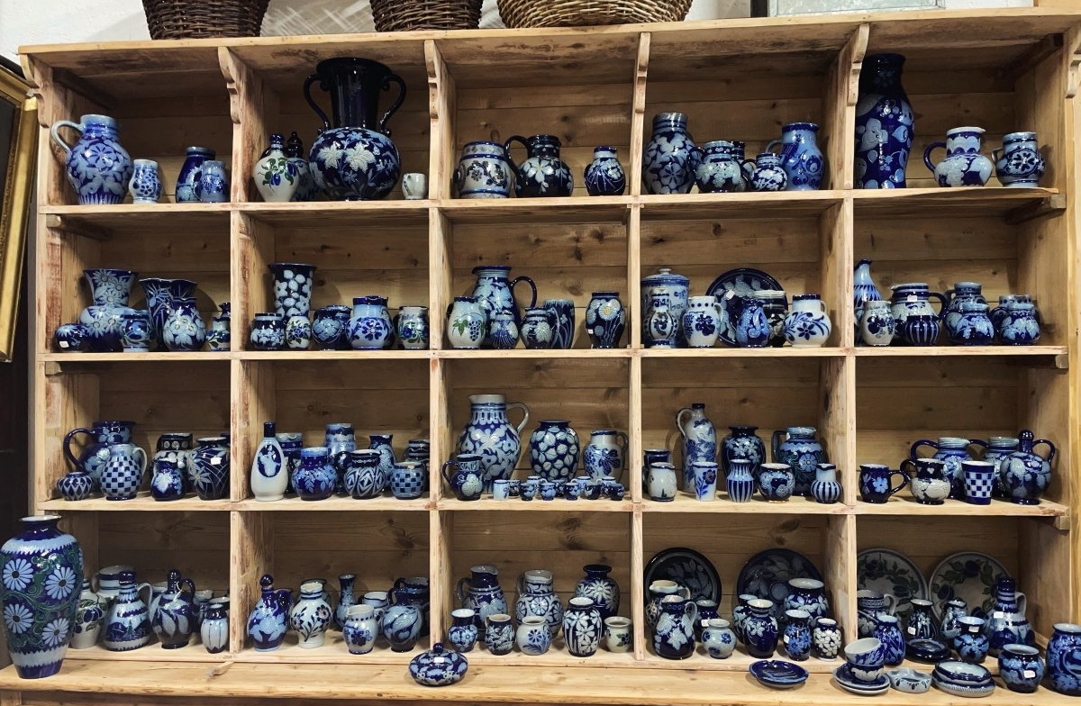 importante   Collection  de  Grès  d'Alsace 19 eme  -  20 eme poterie soufflenheim-photo-2