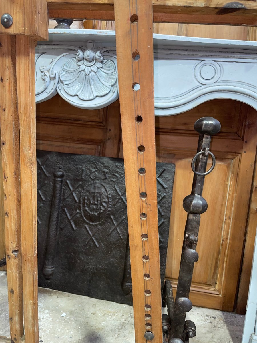 Antique Easel From The 20th Century-photo-3