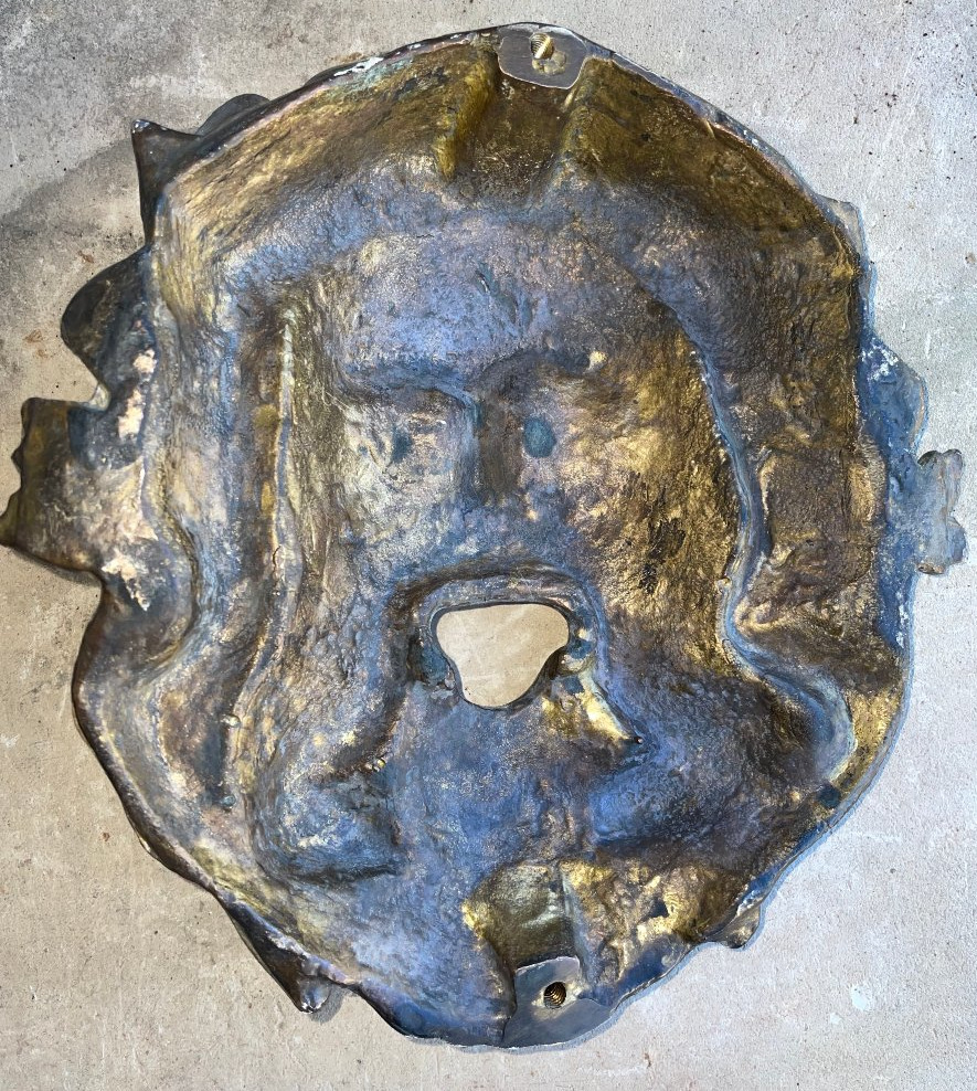 Bronze Mask, Spout, Or Fountain Spout-photo-2
