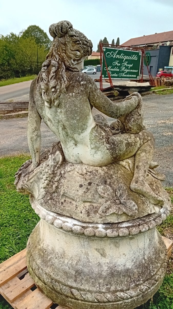 Reconstituted Stone Garden Fountain-photo-1