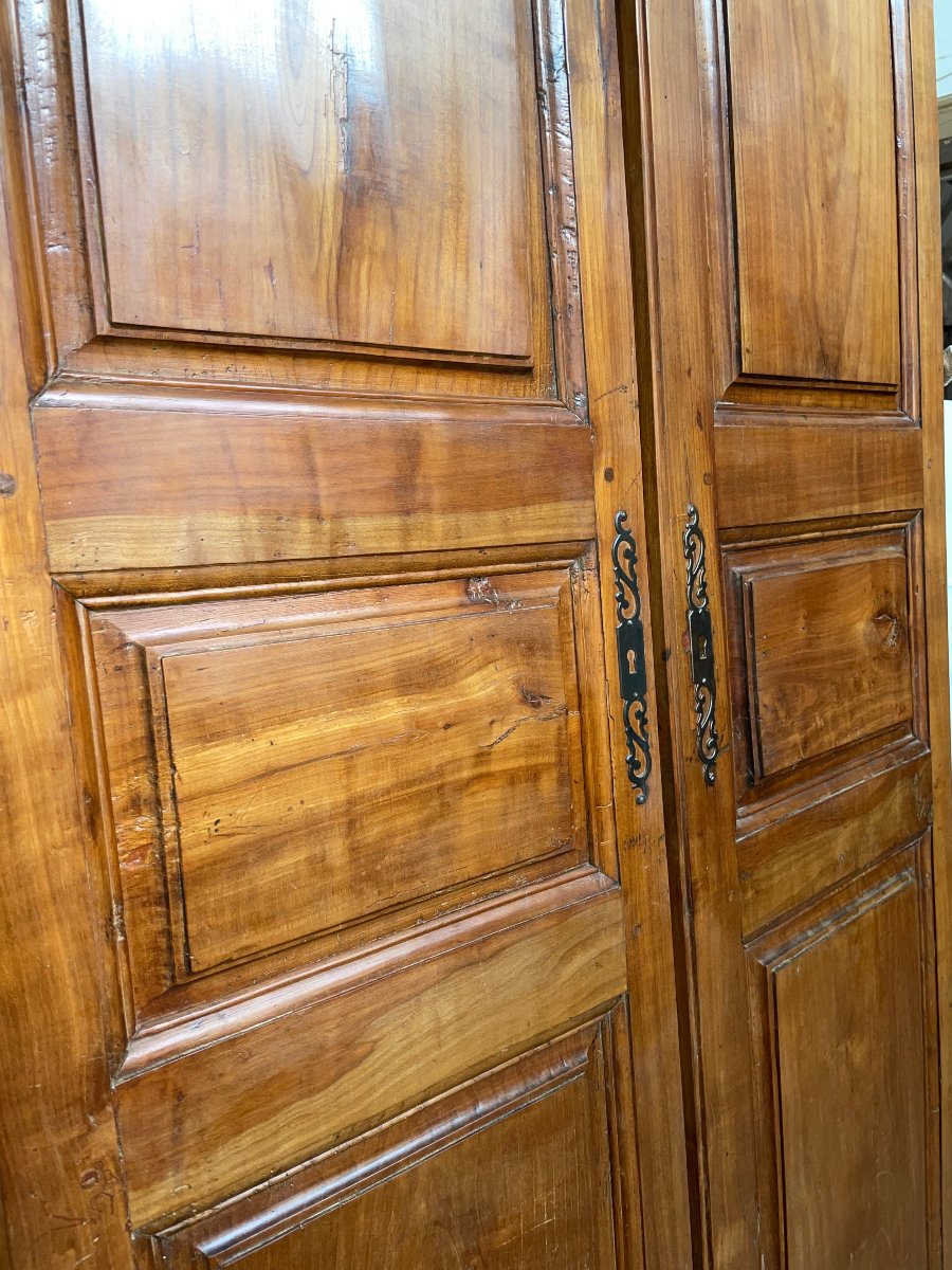  Pair Of Doors, 18th-century Woodwork. Very Beautiful Antique Doors-photo-2