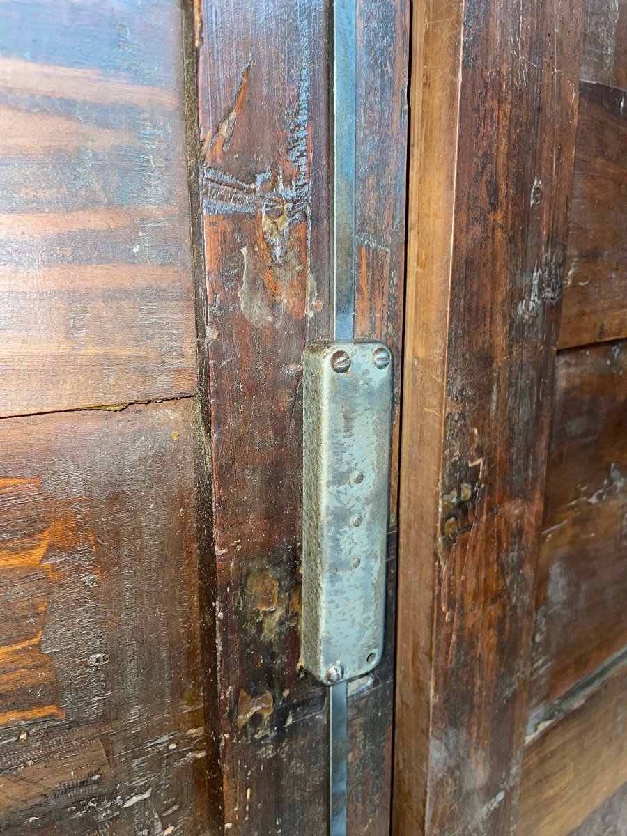  Pair Of Doors, 18th-century Woodwork. Very Beautiful Antique Doors-photo-1