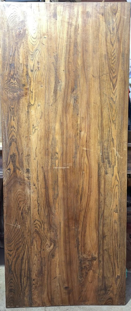  Antique Elm Tabletop, 87 X 212 Cm