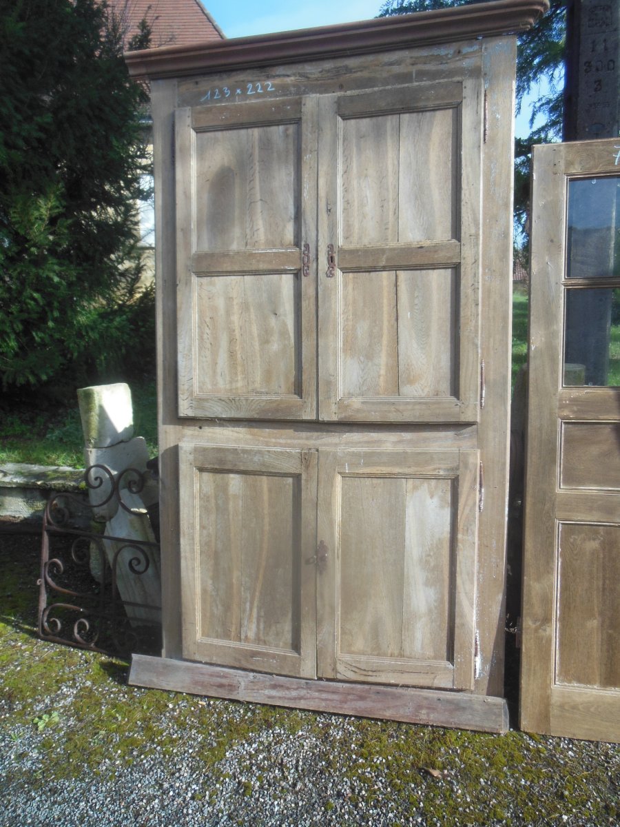 Cupboard 4 Doors Oak XVIII Me