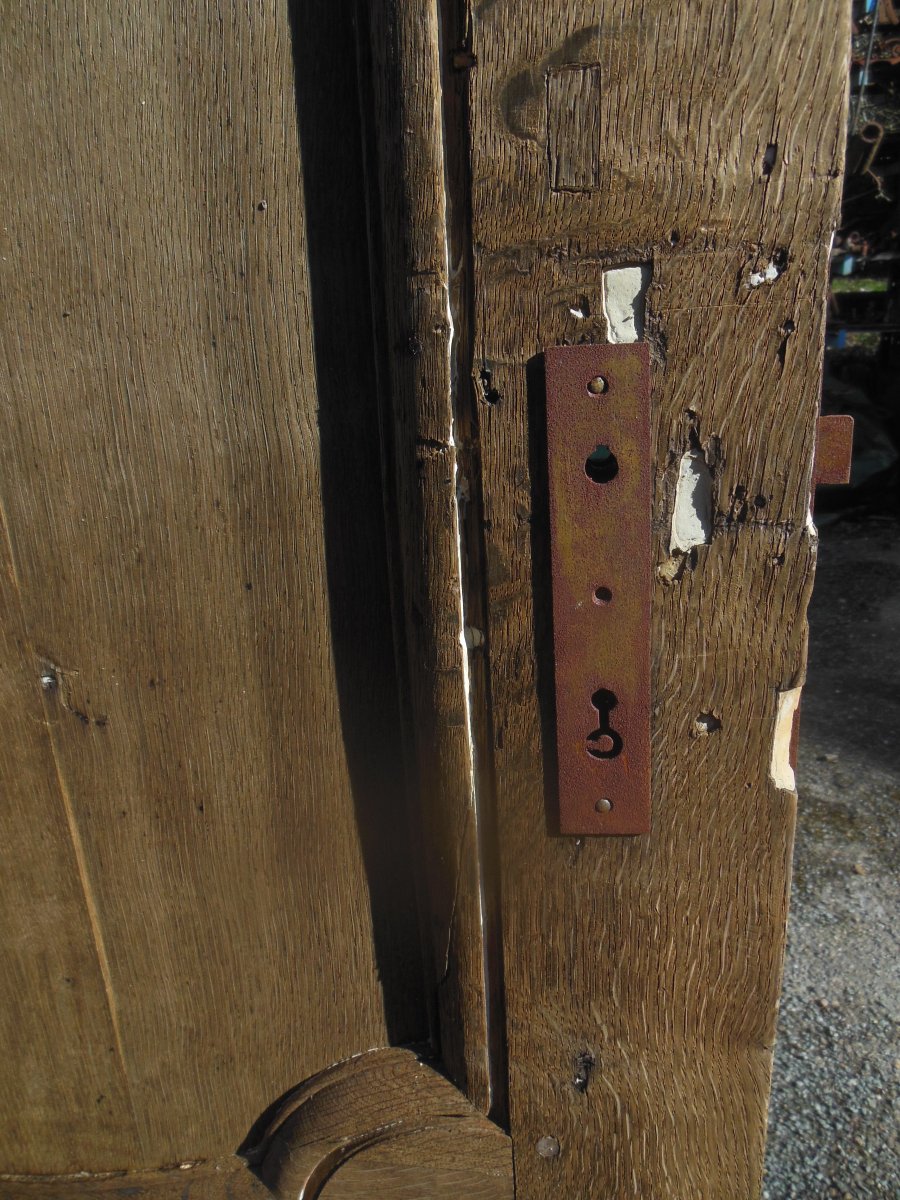  XVIII Eme, Porte  ancienneEn Chêne ;oak doors-photo-1