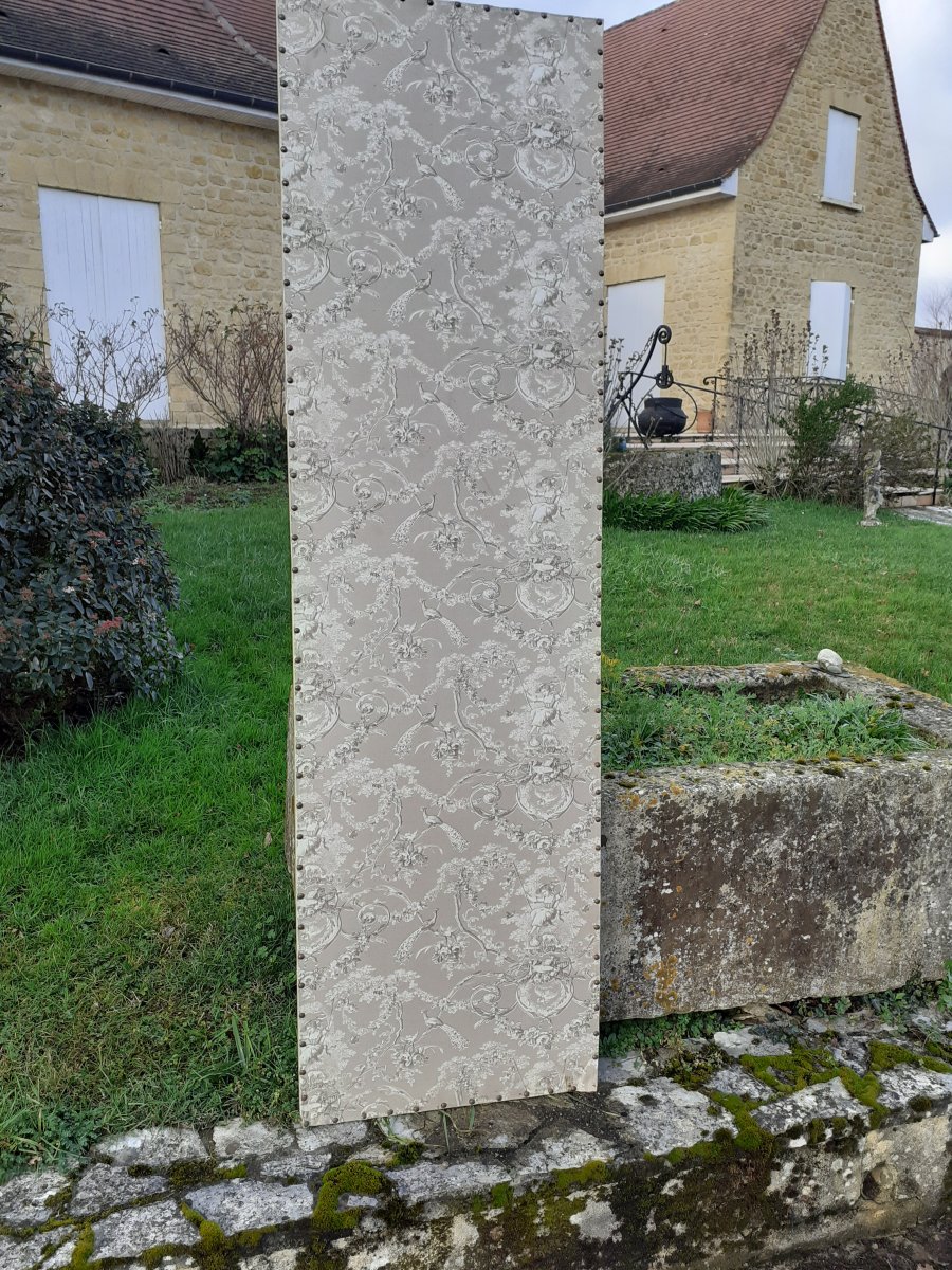 Rare Porte Style Louis XVI  Deco 1900, boiserie en hêtre-photo-2