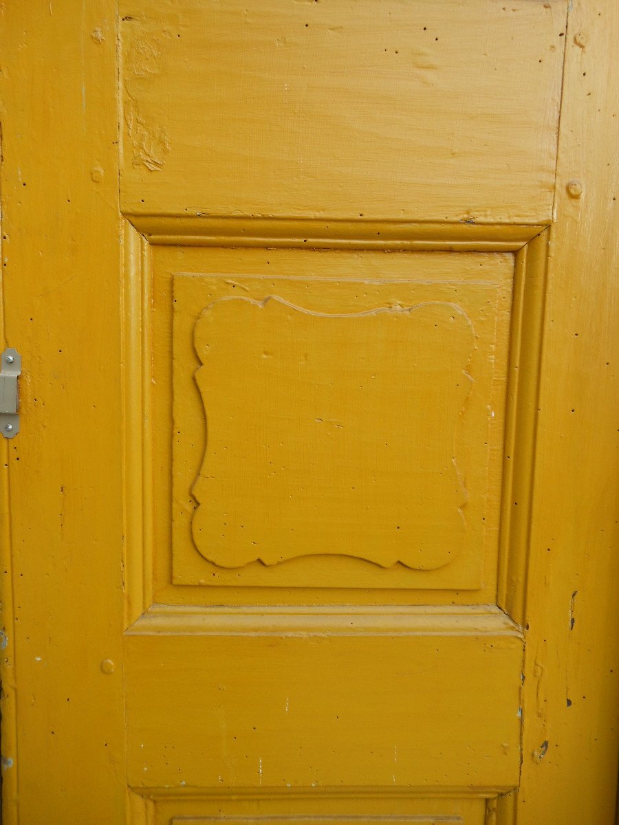 Pair Of Narrow Double Sided Communication Doors 18 Eme-photo-3