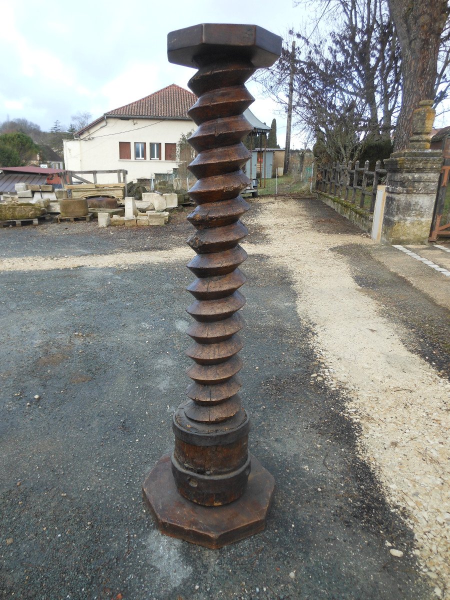 Press Screw 17 Eme In Walnut-photo-2