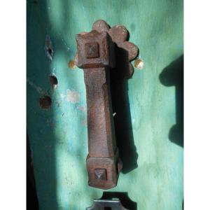 Small Gothic Wrought Iron Knocker