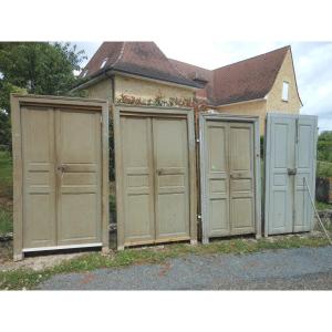 4 Blocks Double Sided Doors With Resinous Frame And Against Frame 19 Eme