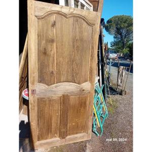 Suite Of 4 Identical Oak Doors, 18 Eme Woodwork