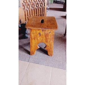 petit tabouret de chantre 19 eme