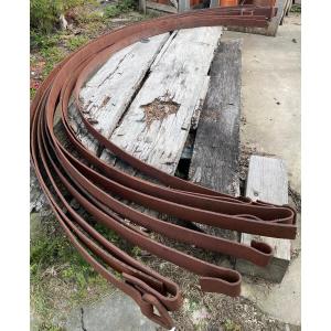 Curved Forged Hoops Tank, Cellar 17 Th Century