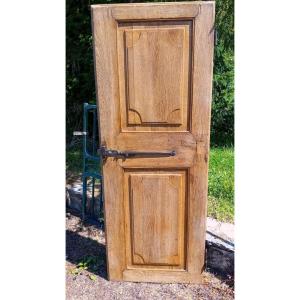 petite porte de communication en chêne, 17 eme siecle, d'epoque 