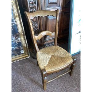 Ancienne chaise d'enfant 19e siècle