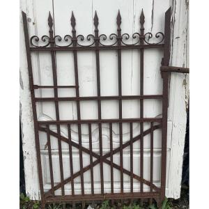 Antique Wrought-iron Gate Grille 