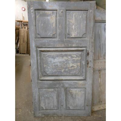 Louis XIV Period Communication Door In Its Juice