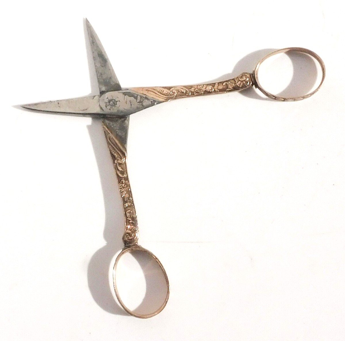 Pair Of Antique Scissors Late 18th Century-photo-3