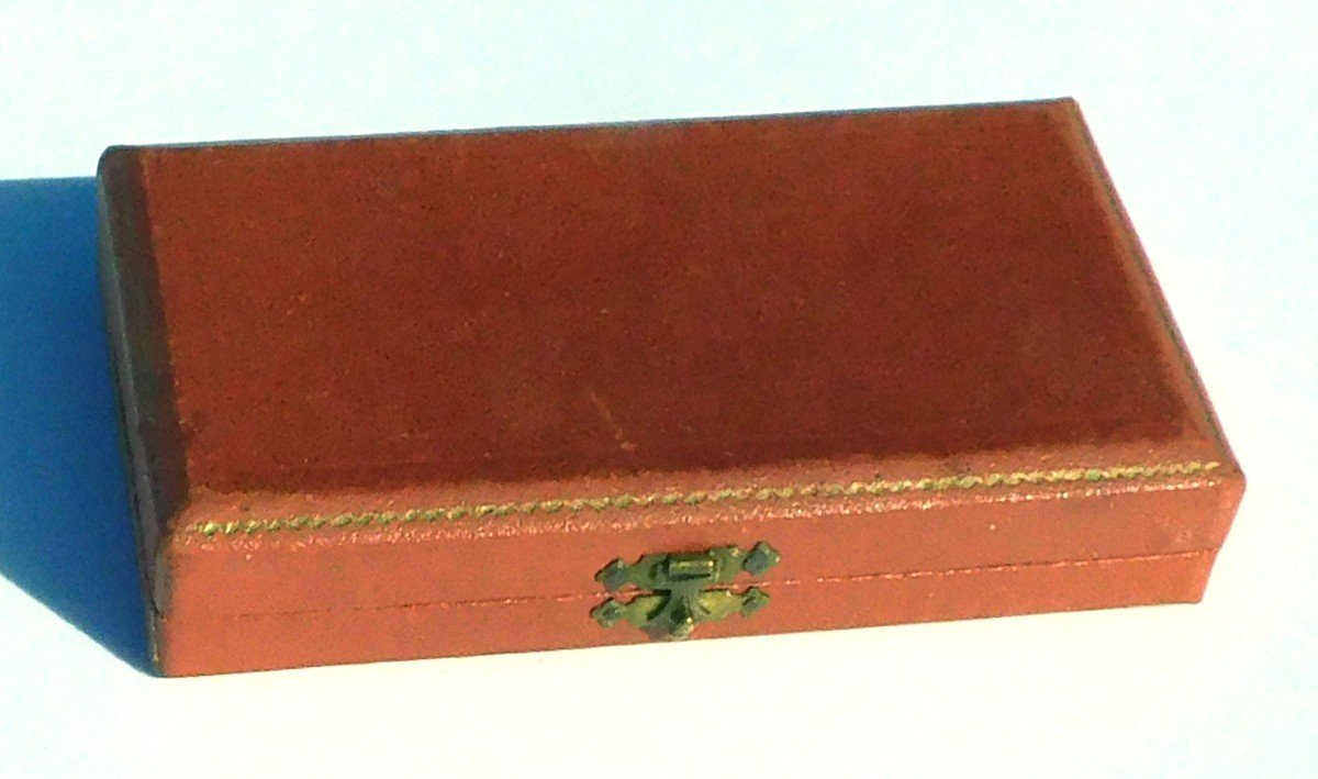 Early 20th Century Silver Sewing Kit, Scissors, Thimble, Embroidery Punch-photo-1