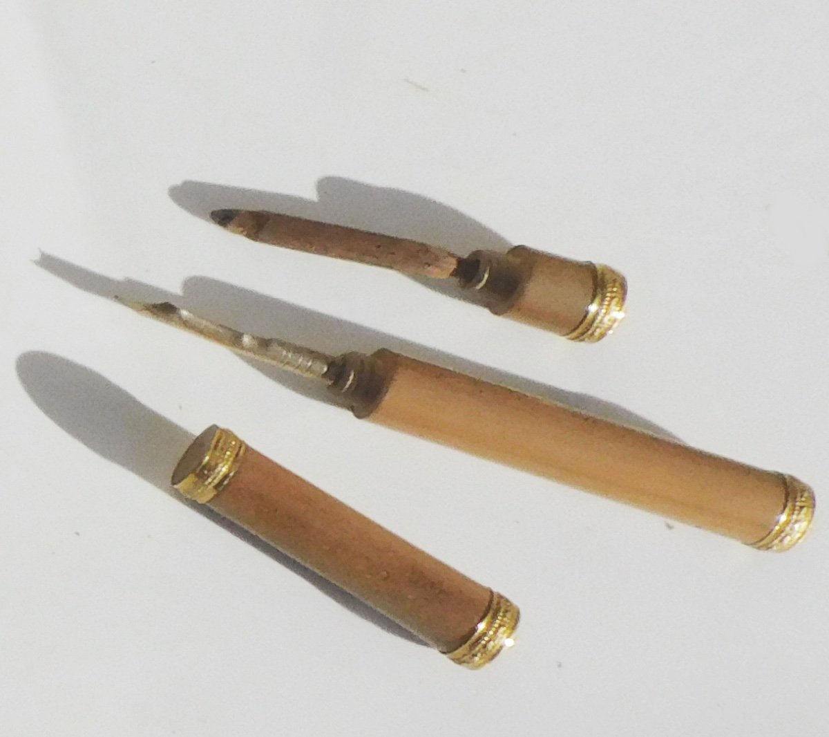 Travel Kit Sewing Embroidery Crochet Mahogany Box Palais Royal Early 19th Century-photo-4