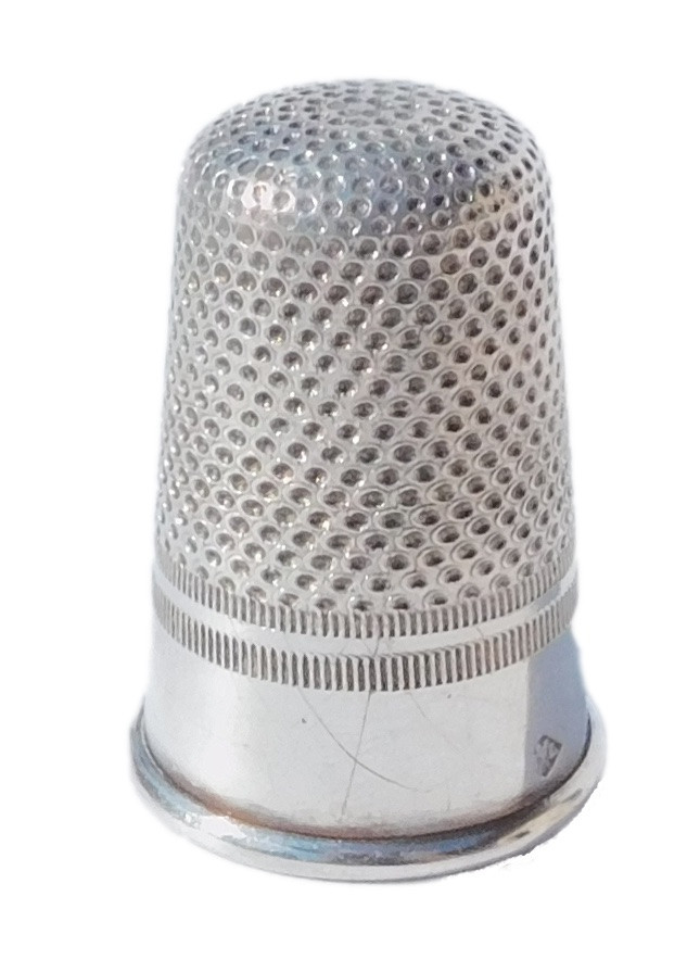 ANCIEN NECESSAIRE DE COUTURE VERMEIL ARGENT MASSIF fin XIXe début XXe ciseaux-photo-2