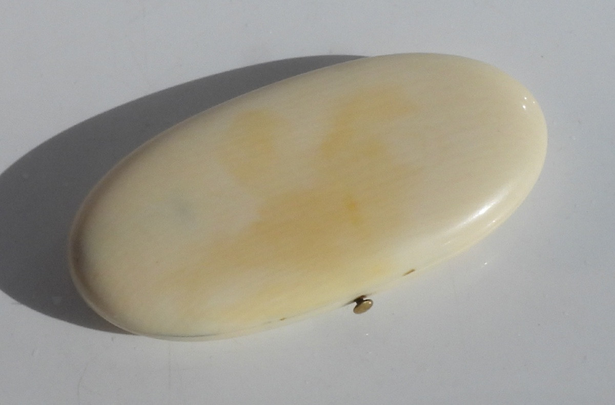 18-karat Solid Gold Sewing Kit, Late 19th Century, Napoleon III Period: Scissors, Thimble-photo-7