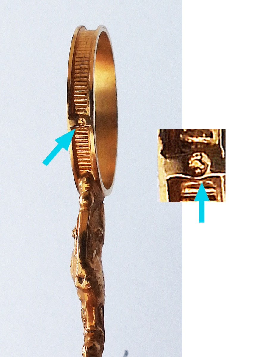 Pair Of 18-carat Gold Embroidery Scissors, Early 19th Century, Sewing Kit -photo-1