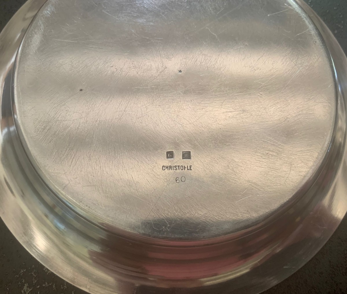 Pair Of Christofle Silver-plated Coasters-photo-1