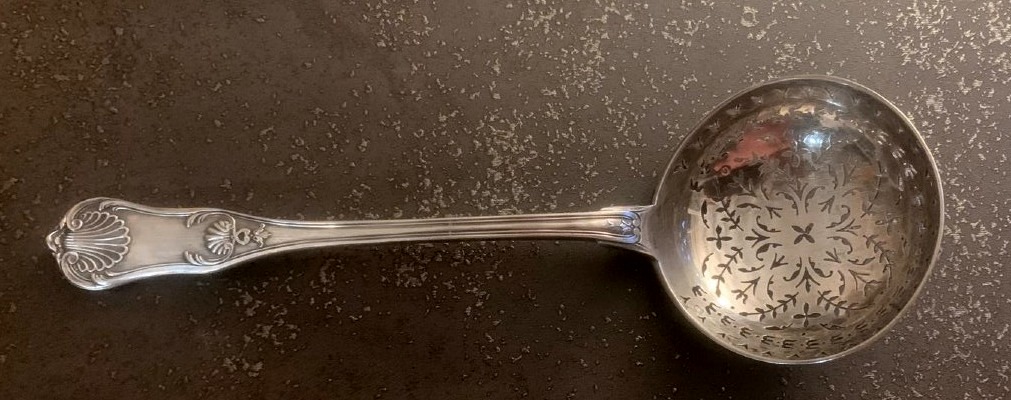 Sprinkling Spoon In 950 Thousandths Sterling Silver