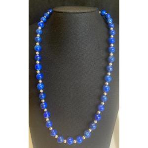 Lapis Lazuli And Silver Princess Necklace