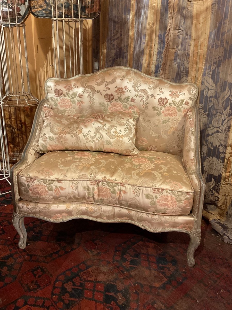 Painted Provençal L XV Period Marquise-photo-4