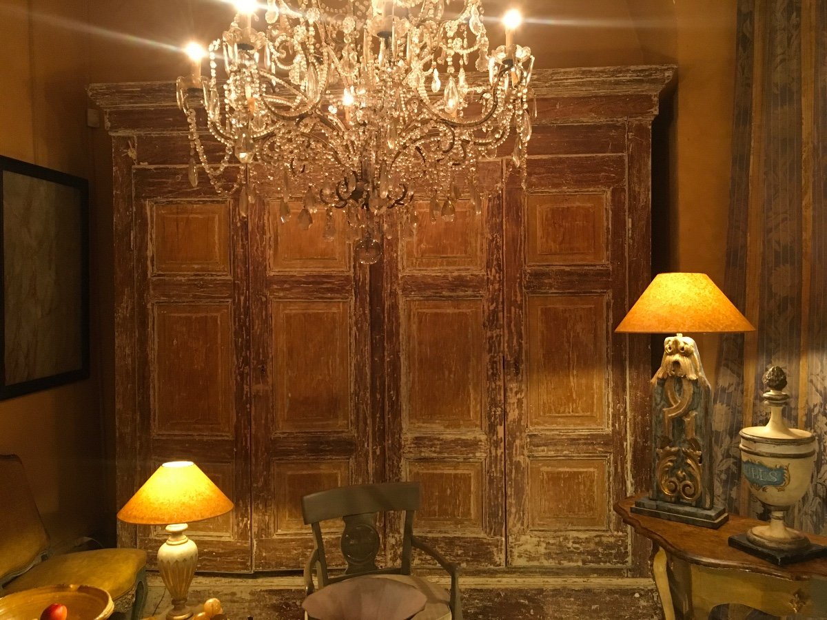 Boiserie Italienne Ouvrant Sur 4 Portes Démontable-photo-2
