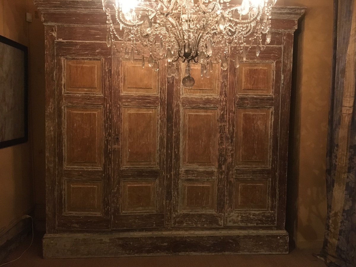Boiserie Italienne Ouvrant Sur 4 Portes Démontable-photo-4