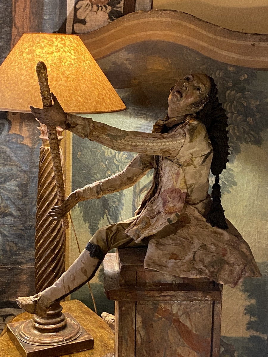 18th Century Neapolitan Nativity Scene Figure -photo-2