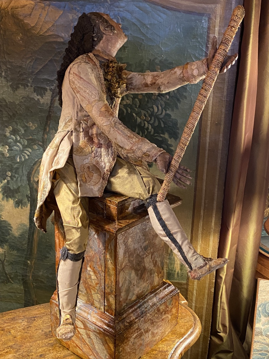 18th Century Neapolitan Nativity Scene Figure -photo-3