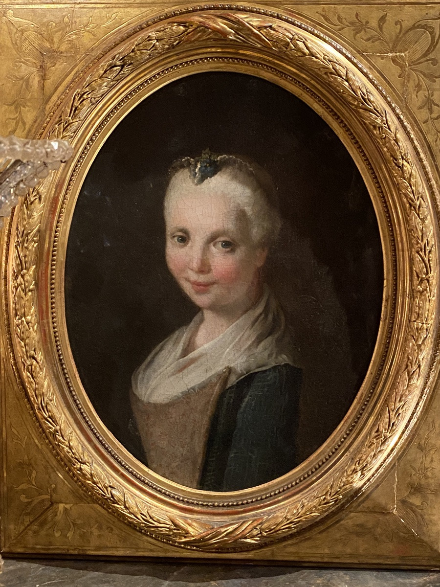 Portrait Of A Young Woman (18th-century Italian School), Rear View -photo-3