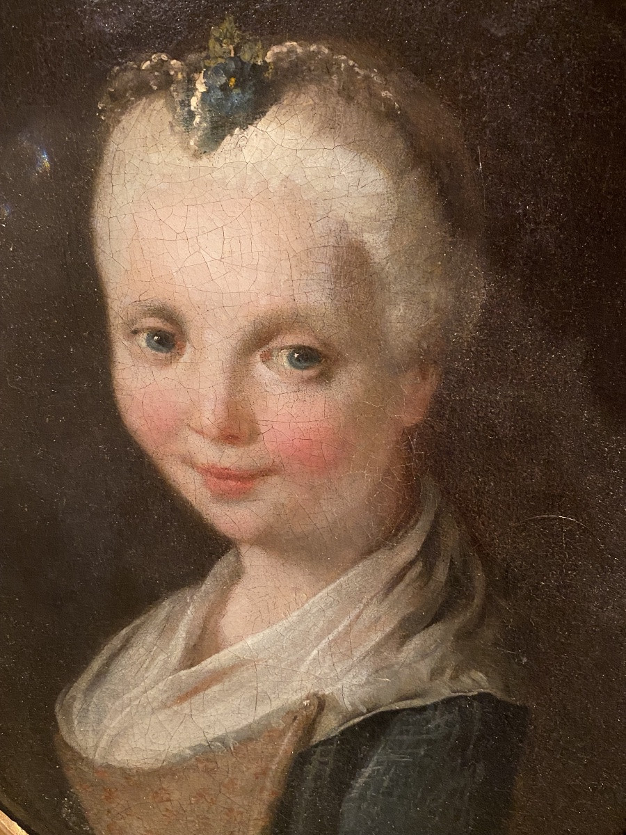 Portrait Of A Young Woman (18th-century Italian School), Rear View -photo-4