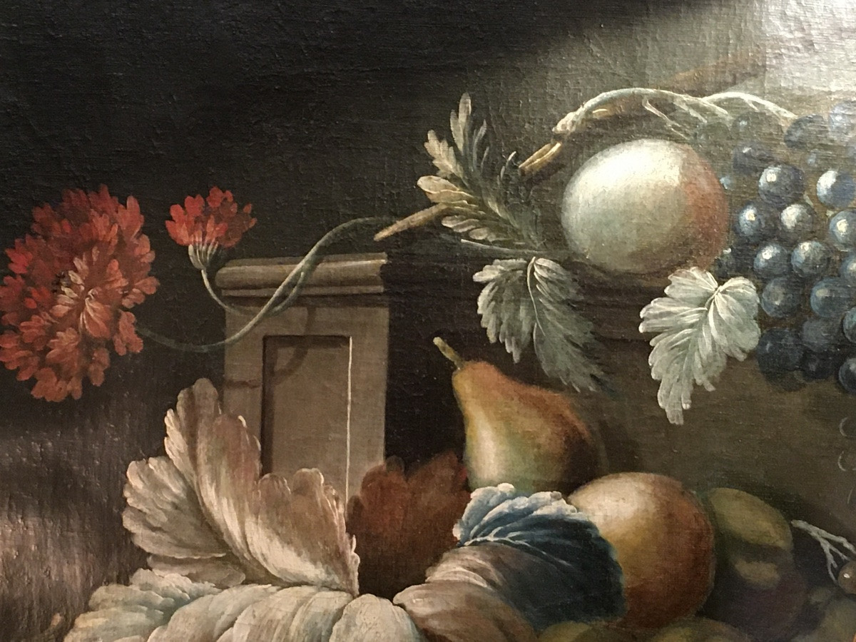 Nature-morte aux fleurs époque XIX ème ( dans l’esprit du XVII ème )-photo-2