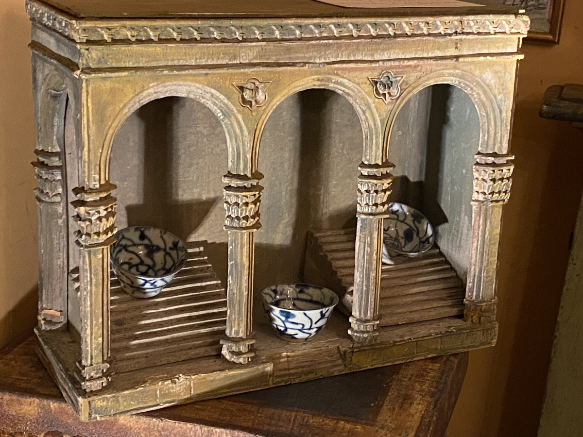 Élément d’architecture miniature ‘Loggia dei Lanzi à Florence ´-photo-2