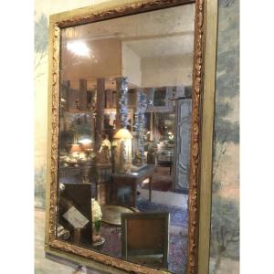 Miroir de boiserie XVIII ème baguette bérain