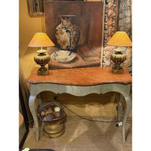 Console peinte provençale d’époque XVIII ème 