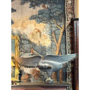 Aigle en bois sculpté art populaire américain fin 18/ début XIX ( symbole des USA depuis 1782