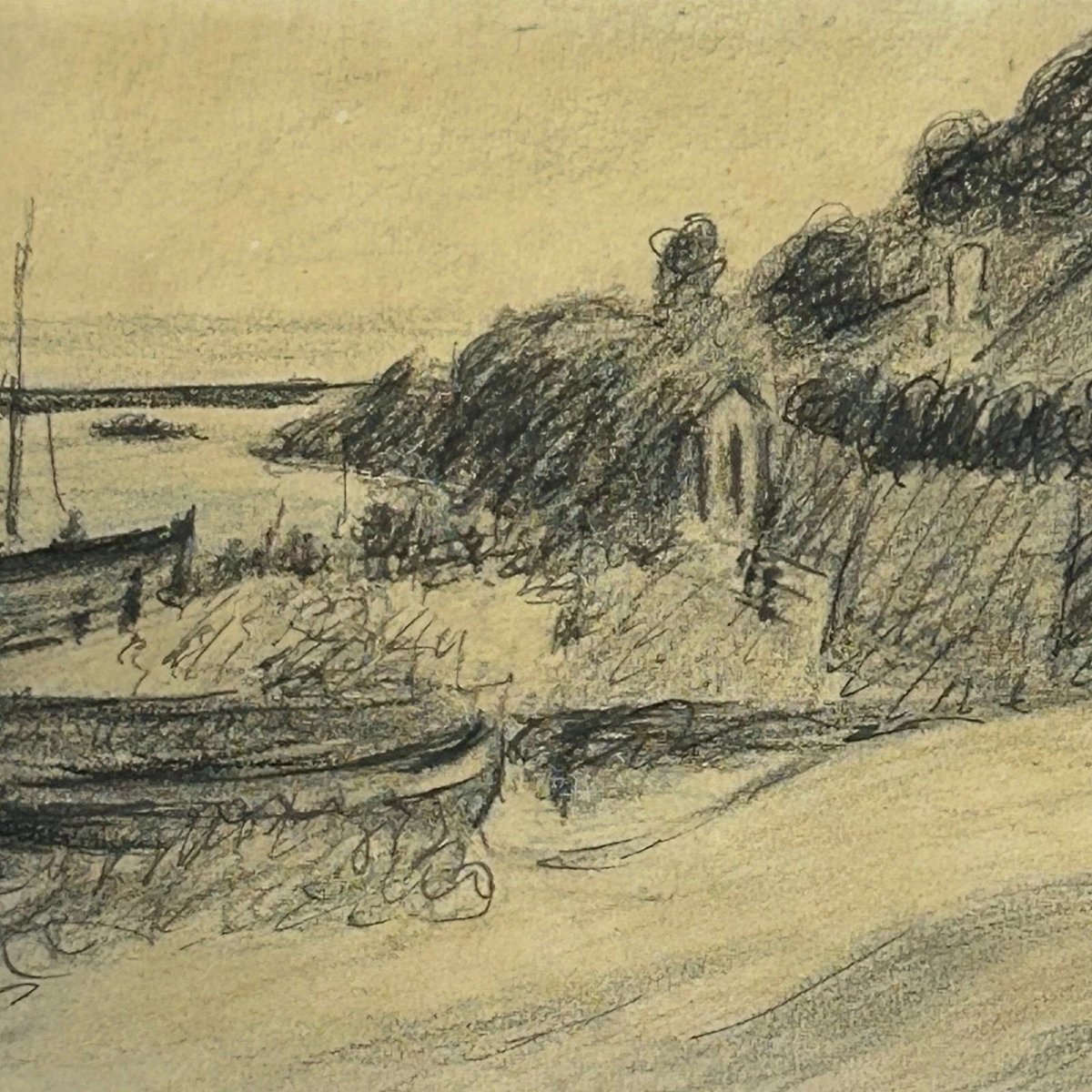 Jean Puy (1876-1960), "Le port de Doëlan"-photo-3