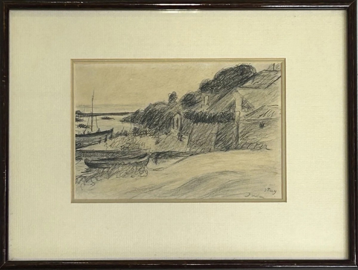 Jean Puy (1876-1960), "Le port de Doëlan"