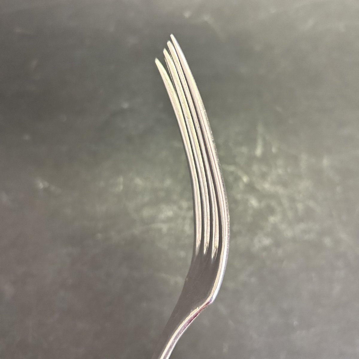 Christofle Silver-plated Cutlery Set With The Monogram Of Napoleon III (crowned N)-photo-1