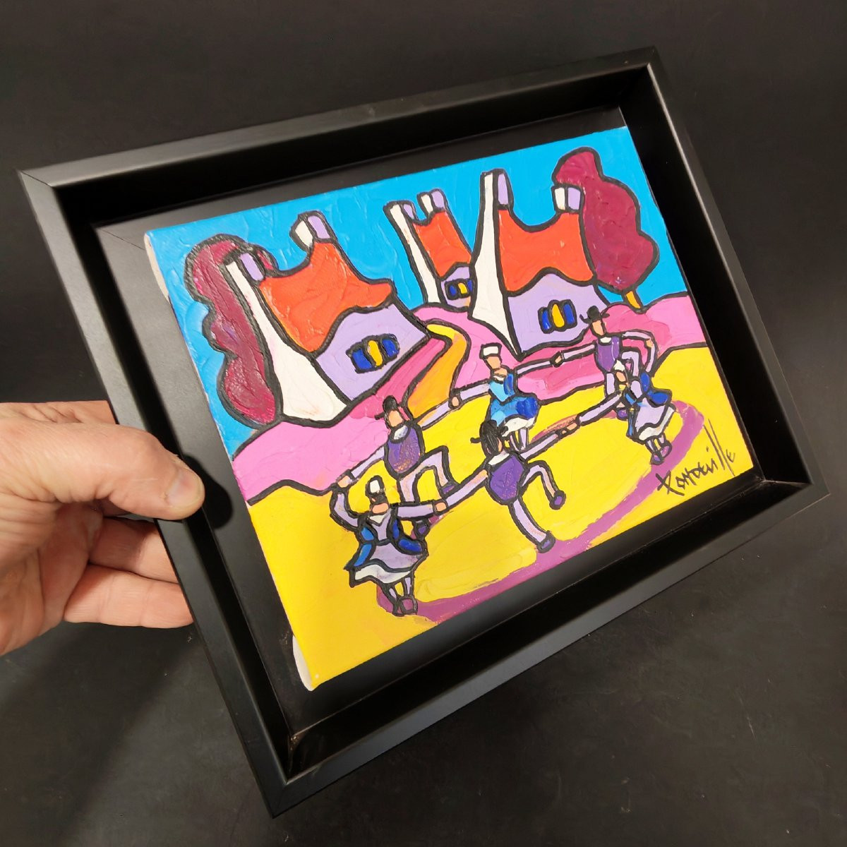 Alain PONDEVILLE (1951), "La ronde" -photo-4