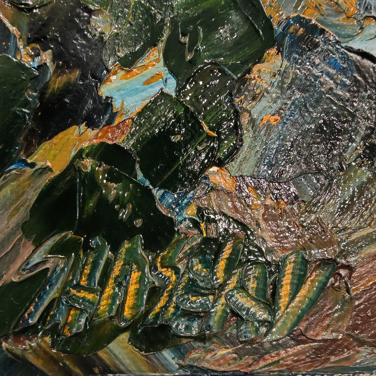 Christian SANSEAU (1952), Marin en ciré jaune face à la mer-photo-4